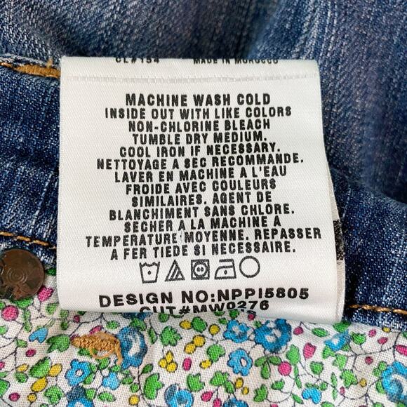 Joe's Jeans Provocateur Iris Boot Cut 26 Denim Distressed Lightweight - Picture 7 of 12